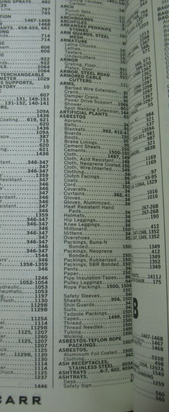 AMIANTO 1977 #83 del catálogo de McMaster Carr Supply Company