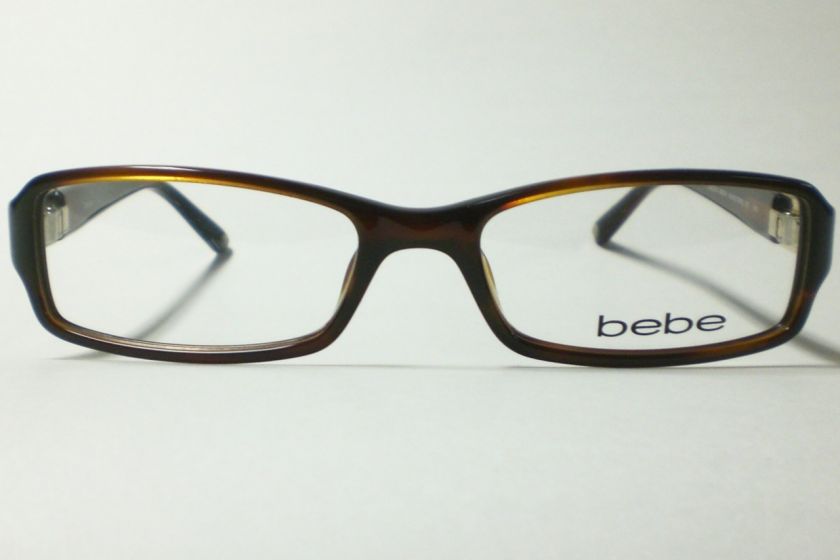 BEBE AGELESS BB5008 5008 SMOKED TOPAZ EYEGLASSES AUTH  