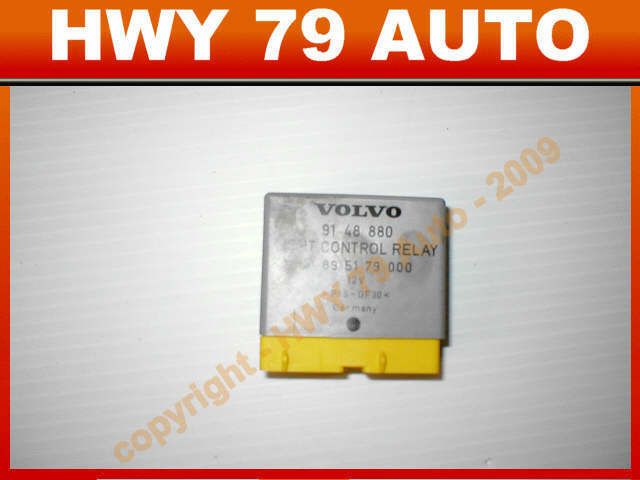 98 Volvo C70 S70 V70 850 Lamp Control Relay 9148880  