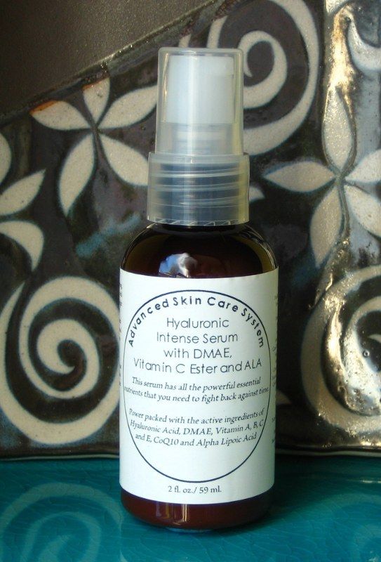   wrinkle HYALURONIC INTENSE SERUM Vitamin C Ester DMAE ALA skin  