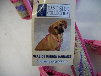 EAST SIDE COLLECTION Seaside Ribbon Harness Pink XS  