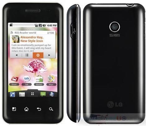 LG E720 OPTIMUS CHIC UNLOCKED ANDROID WIFI CAMERA BLUETOOTH SMART CELL 