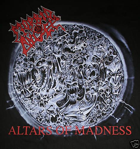 Morbid Angel T Shirt Altars of Madness XL 2005 Official  