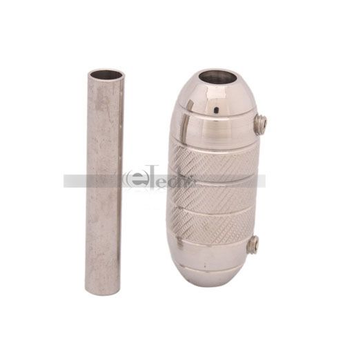 Black Aluminum Alloy Tattoo Machine Grips Tubes  