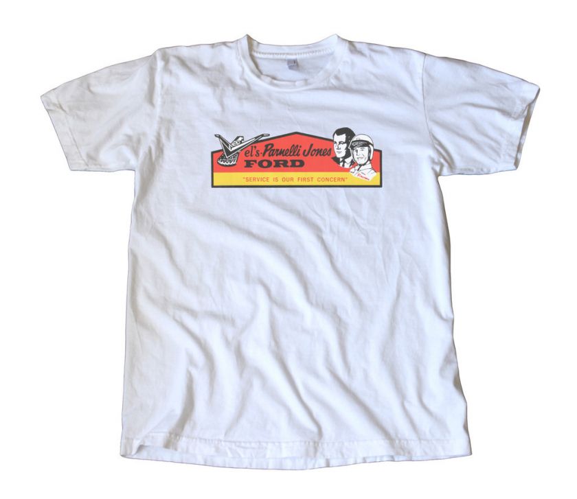 Vintage Vels Parnelli Jones Ford Decal T Shirt  