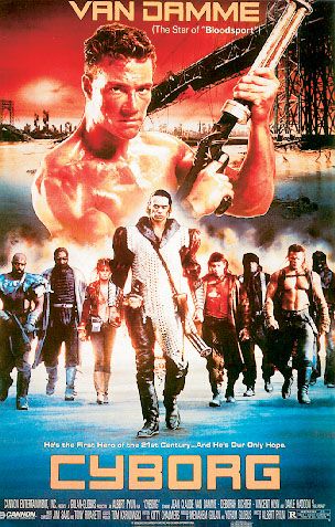 CYBORG   MOVIE POSTER (JEAN CLAUDE VAN DAMME)  