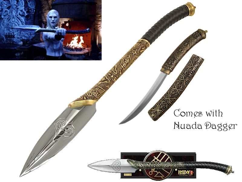 HELL BOY 2 PRINCE NUADA SPEAR LIMITED EDITION SWORD  