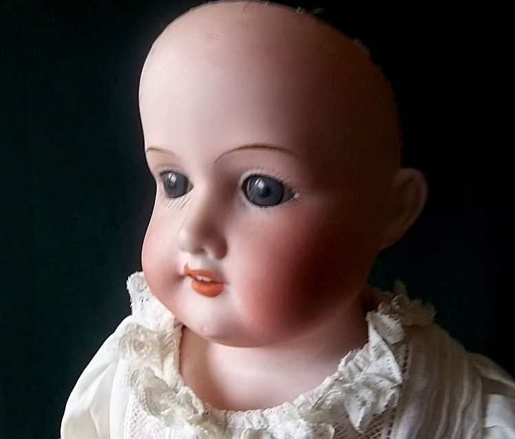 Antique 16 ARMAND MARSEILLE 370 Bisque Head DOLL Germany  