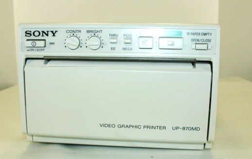 Sony UP 870MD Video Graphic Printer for Ultrasound