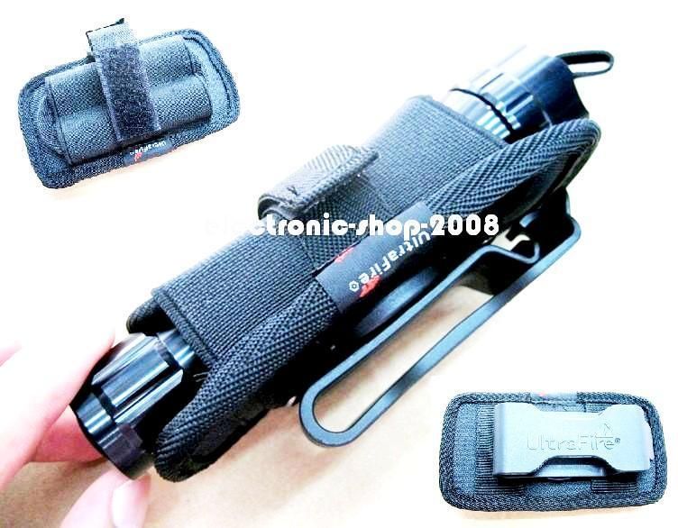 UltraFire Flashlight Holster Free Rotate Belt Clip 401  