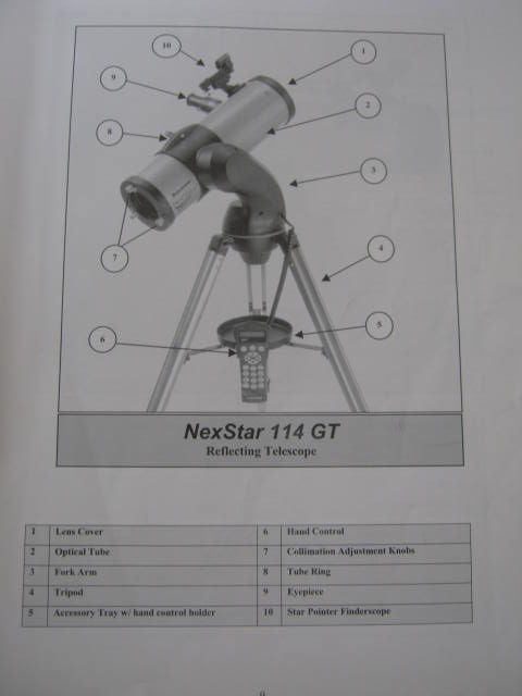 Celestron Nexstar 114GT Reflecting Telescope 114 GT  