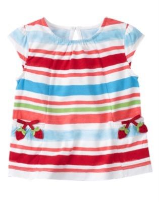 Lot #3 GYMBOREE Burst of Spring Strawberry UPick NWT  