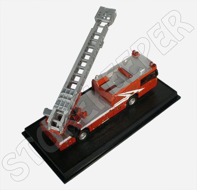 Fire Car Nikki Sky Action Ladder 2003 JAPAN 1/80 License delPrado 