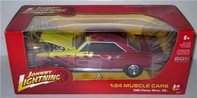 JOHNNY LIGHTNING 1966 CHEVY NOVA SS 124 scale R52 NIB  