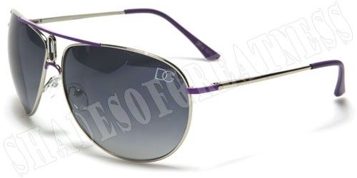 DG Sunglasses Womens Ladies Fashion Aviators Shades  