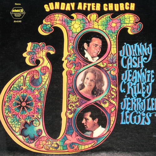 JOHNNY CASH, JERRY LEE LEWIS SUNDAY AFTER CHURCH  LP  