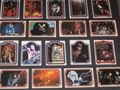 1978 KISS   ROCKnROLL CONCERT   TRADING CARD SET + WRAPPER 