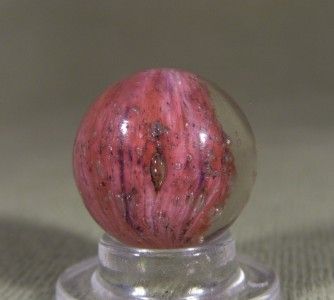 Marbles ANTIQUE GERMAN SHRUNKEN CORE ONIONSKIN MARBLE  19/32 