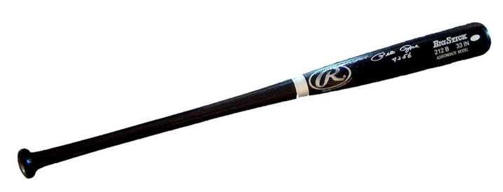 PETE ROSE SIGNED AUTO RAWLINGS BASEBALL BAT   MM  