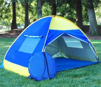 LARGE POP UP TENT CABANA UV PROOF BEACH CAMPING TENT  