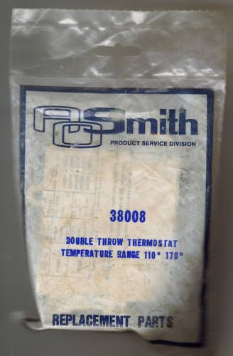 SMITH THERM O DISC   38008 DOUBLE THROW THERMOSTAT  