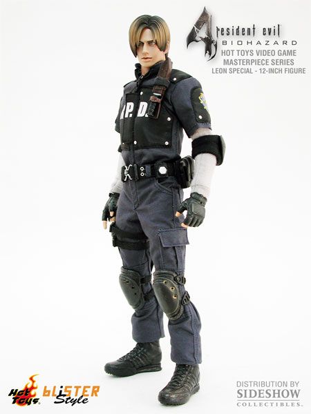 HOT TOYS RESIDENT EVIL LEON S. KENNEDY RPD VERSION FIGURE  