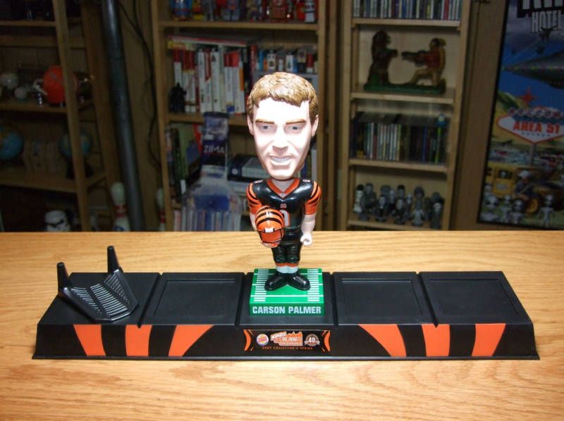 Cincinnati Bengal Carson Palmer Bobble Head with Stand  