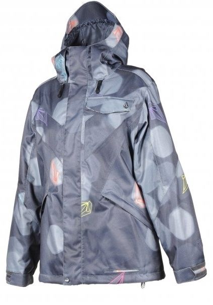 VOLCOM SNOWBOARD DOMESTIC SKI JACKET 80g INSULATED TWILL GPF WOMENS S 