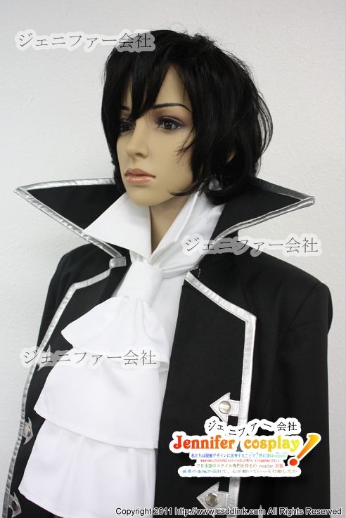 Pandora Hearts Gilbert Nightray Cosplay Wig Raven 31Cm  