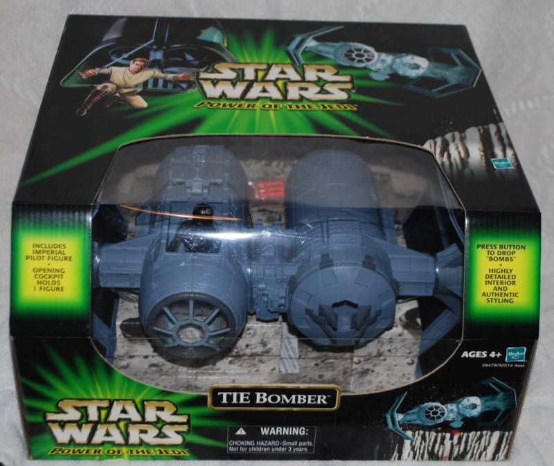 Star Wars POTJ TIE Bomber w/ Imperial Pilot figure NIB  