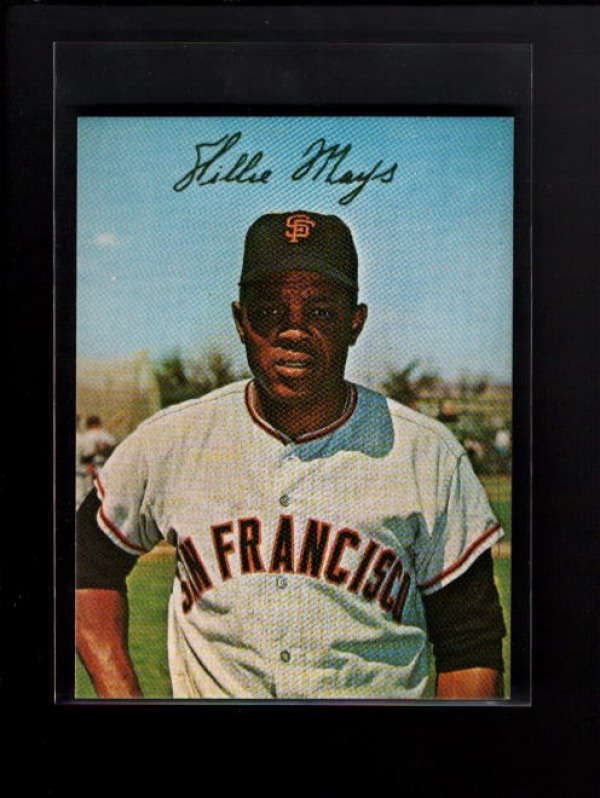 1983 STARLINER DEXTER PRESS STICKER WILLIE MAYS NM A9812  