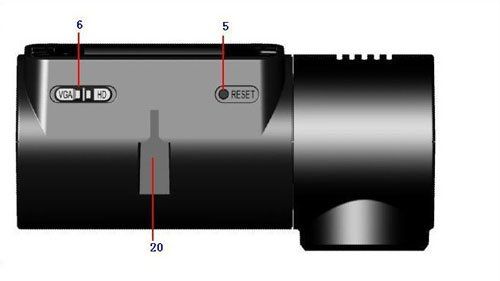   video 4 play 5 reset 6 vga hd change over switch 7 usb interface 8