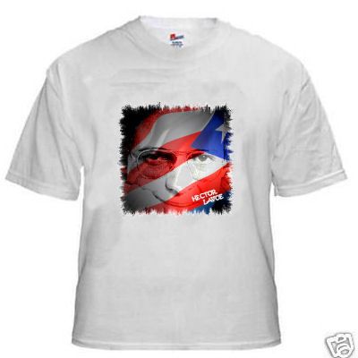 HECTOR LAVOE   T SHIRT/ NEW   PUERTO RICO  BORICUA  M  