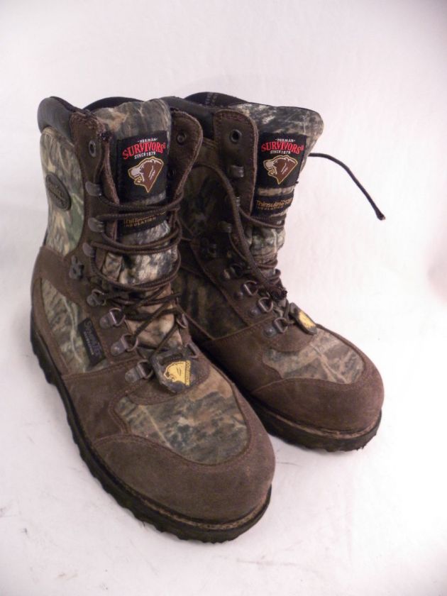 Herman Survivors camouflage 8 W Mens Hiking Hunting Boots  