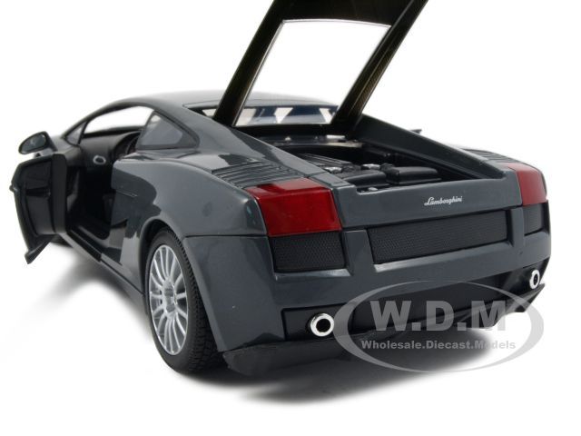 LAMBORGINI GALLARDO SUPERLEGGERA GREY 118 DIECAST  