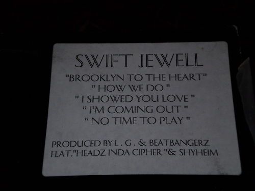 NM 12 SWIFT JEWELL Brooklyn To The Heart/How We do +3  