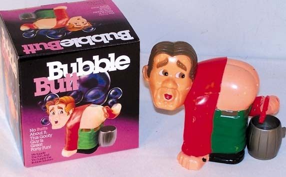 funny BUTT MAN BUBBLE BLOWER gag bubbles maker blow fun  