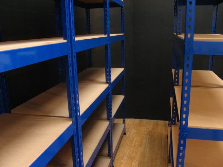 Large Metal Shelving Heavy Duty Racks / Racking Bays  