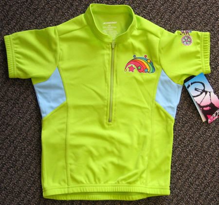 KANU Stardust CYCLING JERSEY Green KIDS Girls  