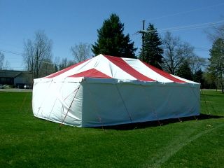 20x30 tent package with sidewalls,stakes, polls  