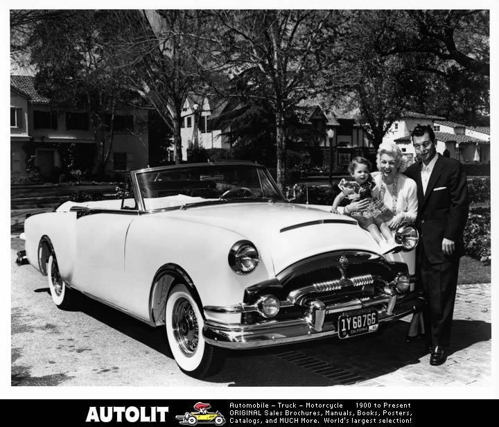 1953 Packard Caribbean Convertible Factory Photo  