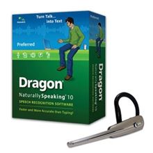 DRAGON NATURALLY SPEAKING 10 PREFERRED WIRELESS BUNDLE  