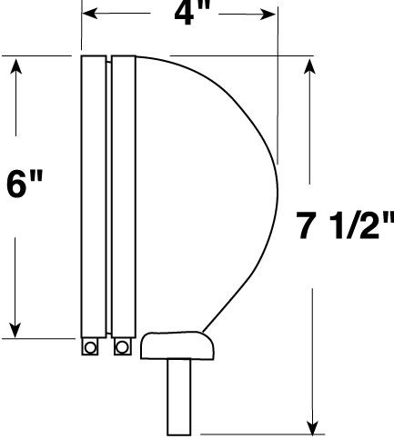 511 PAR 46 LIGHT HOUSING CATERPILLAR OEM #2P 2540****1P  