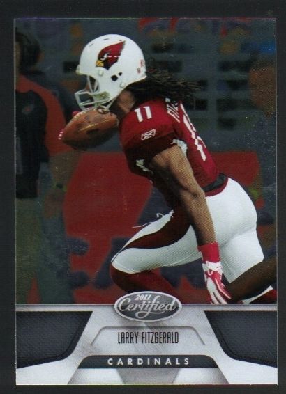 2011 Panini Certified Football #2 Larry Fitzgerald Arizona Cardinals 