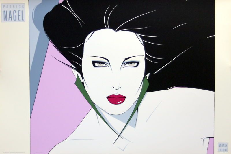 PATRICK NAGEL NC15 COMMEMORATIVE SERIGRAPH  