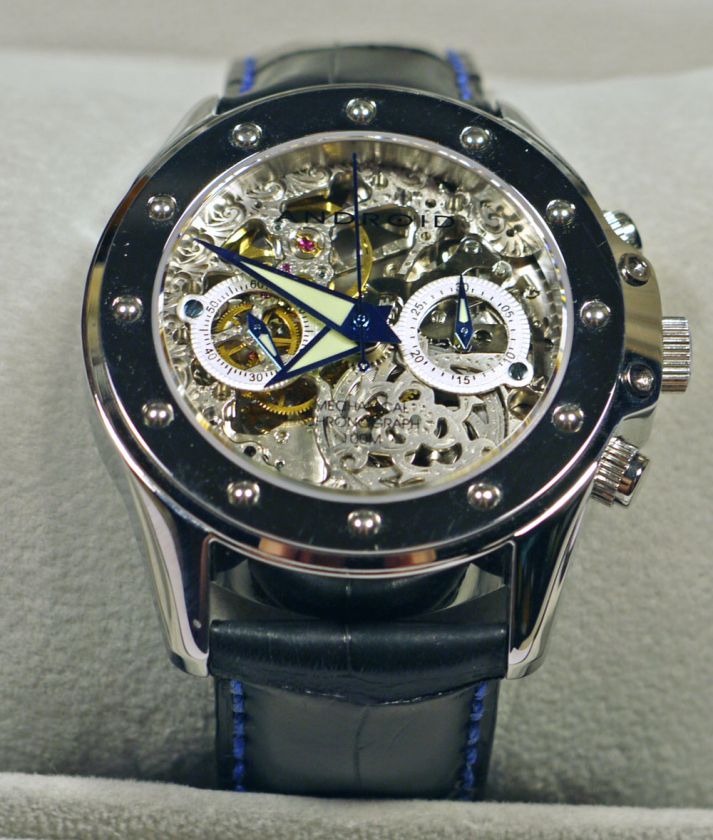 Android Conqueror, true mechanical chronograph; lifetime movement 