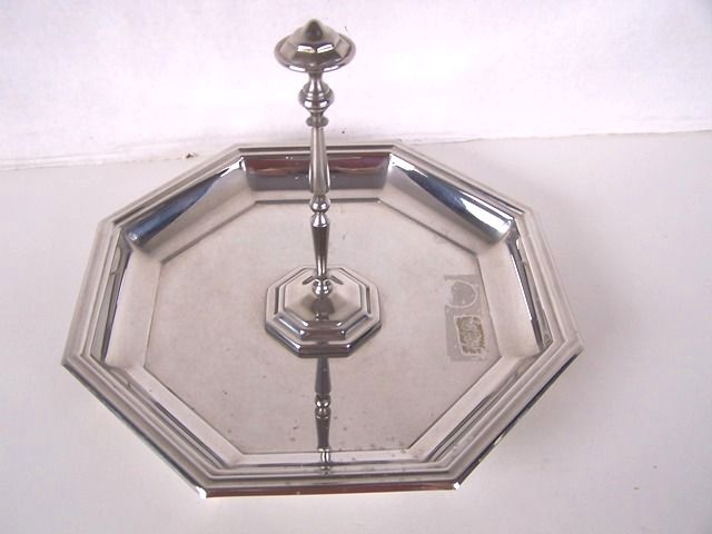 JEAN COUZON STAINLESS STEEL DISH TRAY SERVER OCTAGON  