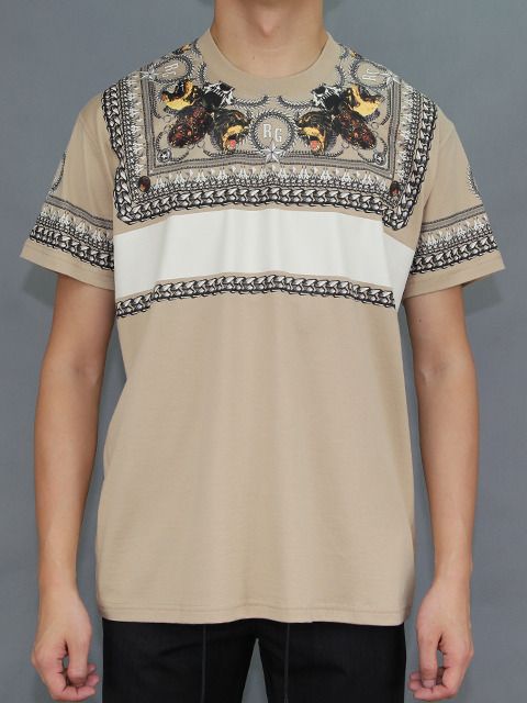 GIVENCHY 11AW NWT PRINTED JERSEY OVERSIZED FIT T SHIRT  