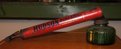 Vintage Hudson Insect Fogger w/ Glass Chamber  