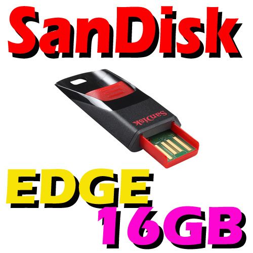 SanDisk Cruzer EDGE 16GB 16G USB Flash Pen Drive Stick  